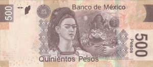 Mexico, 500 Peso, P126New Sign.2