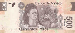 Mexico, 500 Peso, P126New Sign.2