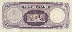 Fiji Islands, 5 Pound, P54d