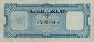 Fiji Islands, 10 Pound, P55e