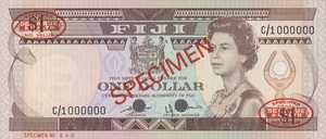 Fiji Islands, 1 Dollar, P76s