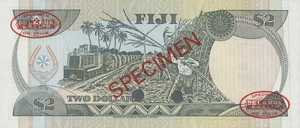 Fiji Islands, 2 Dollar, P77s