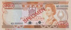Fiji Islands, 5 Dollar, P78s