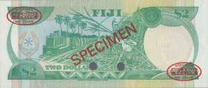 Fiji Islands, 2 Dollar, P82s