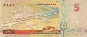 Fiji Islands, 5 Dollar, P101b
