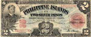 Philippines, 2 Silver Pesos, P32a