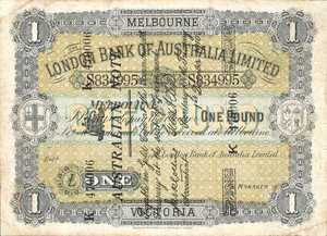 Australia, 1 Pound, A116b