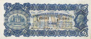Australia, 5 Pound, P17a