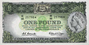 Australia, 1 Pound, P34r2