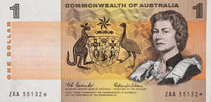Australia, 1 Dollar, P37ar