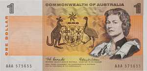 Australia, 1 Dollar, P37aa
