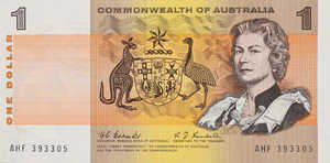 Australia, 1 Dollar, P37b