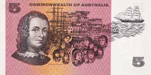 Australia, 5 Dollar, P39a v1