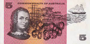 Australia, 5 Dollar, P39br