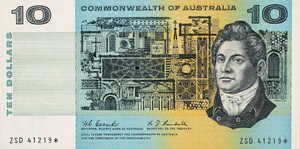 Australia, 10 Dollar, P40br