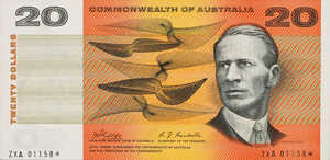 Australia, 20 Dollar, P41cr