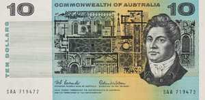 Australia, 10 Dollar, P40a v1