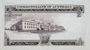 Australia, 10 Shilling, P33r