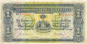 Australia, 1 Pound, P4 aa