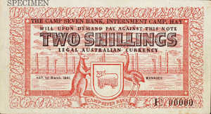 Australia, 2 Shilling, SB553s