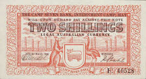 Australia, 2 Shilling, SB553a