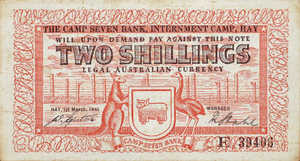 Australia, 2 Shilling, SB553b