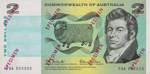 Australia, 2 Dollar, P38as2