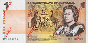 Australia, 1 Dollar, P37ds