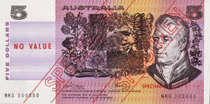 Australia, 5 Dollar, P44as