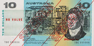 Australia, 10 Dollar, P45as