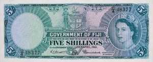 Fiji Islands, 5 Shilling, P51b