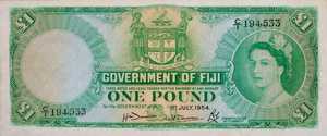 Fiji Islands, 1 Pound, P53a
