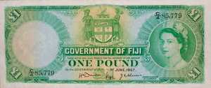 Fiji Islands, 1 Pound, P53b