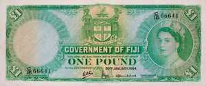 Fiji Islands, 1 Pound, P53f