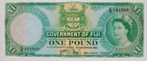 Fiji Islands, 1 Pound, P53d