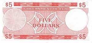 Fiji Islands, 5 Dollar, P67