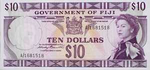Fiji Islands, 10 Dollar, P68