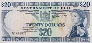 Fiji Islands, 20 Dollar, P69a