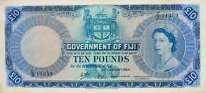 Fiji Islands, 10 Pound, P55d