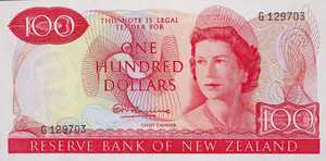 New Zealand, 100 Dollar, P168a