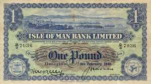 Isle Of Man, 1 Pound, P6b