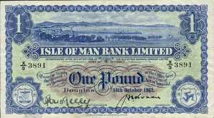 Isle Of Man, 1 Pound, P6b