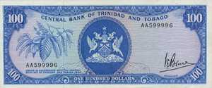 Trinidad and Tobago, 100 Dollar, P35a
