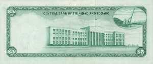 Trinidad and Tobago, 5 Dollar, P27a