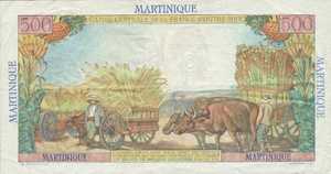 Martinique, 5 Franc, P38