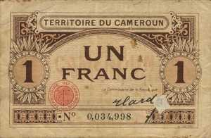 Cameroon, 1 Franc, P5