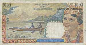 Saint Pierre and Miquelon, 20 New Franc, P34
