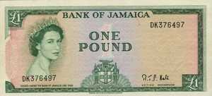 Jamaica, 1 Pound, P51Cc