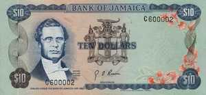 Jamaica, 10 Dollar, P57