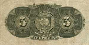 Jamaica, 5 Pound, S132b